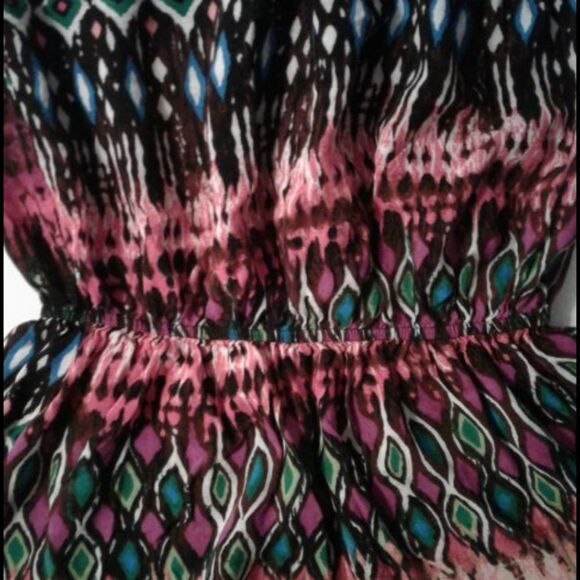 Rue21 Boho Gypsy Trendy Summer Rayon Tube Top - Picture 4 of 5